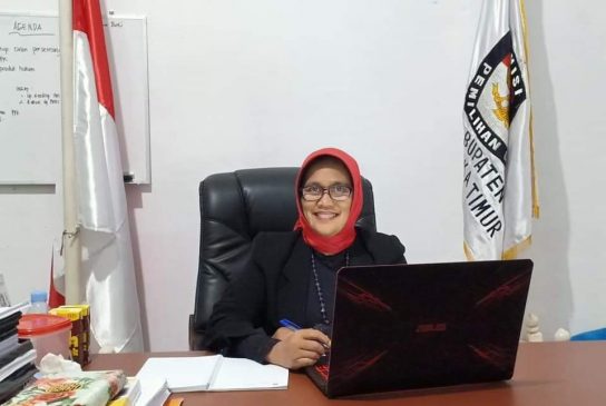 Ketua KPU Koltim Suprihaty Prawaty Nengtias.